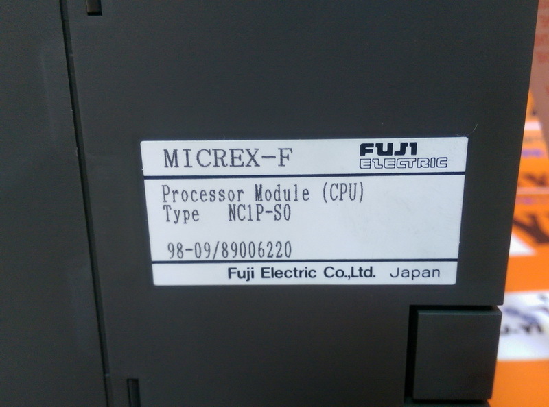 FUJI NC1PS0 PROCESSOR MODULE(CPU) PLC DCS SERVO Control MOTOR POWER